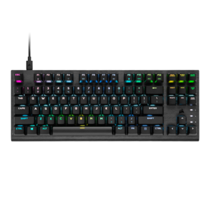  מקלדת מכנית-אופטית CORSAIR K60 PRO TKL RGB 