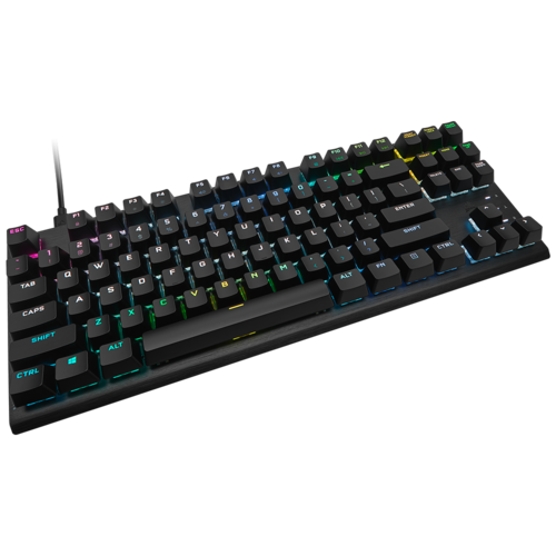 מקלדת מכנית-אופטית CORSAIR K60 PRO TKL RGB 