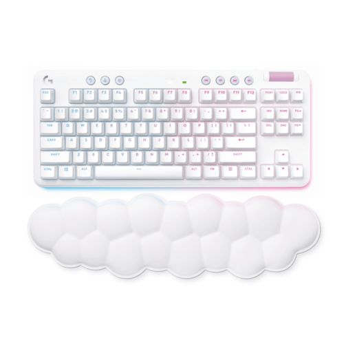  מקלדת גיימינג אלחוטית לבנהLOGITECH G715 Tenkeyless 