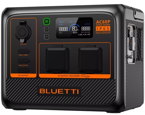 תחנת כוח ניידת Bluetti EB55 700W 537Wh
