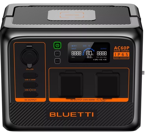 תחנת כוח ניידת Bluetti EB55 700W 537Wh
