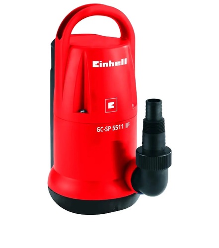 משאבה טבולה 1.1/2″ 550W מים נקיים תוצרת Einhell