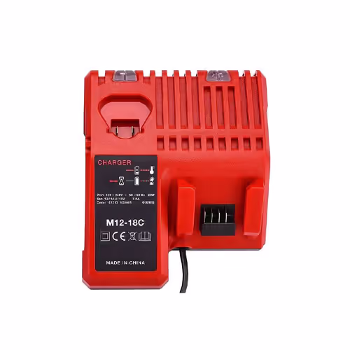 מטען מהיר 12V+18V Multi-Voltage Charger מבית MILWAUKEE
