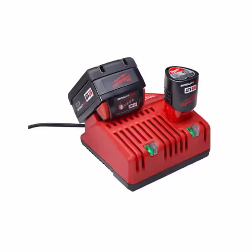 מטען מהיר 12V+18V Multi-Voltage Charger מבית MILWAUKEE