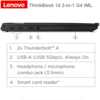 מחשב נייד Lenovo ThinkBook 14 2in1 Yoga Gen4 U7-32GB-SSD-1TB