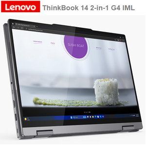 מחשב נייד Lenovo ThinkBook 14 2in1 Yoga Gen4 U5-16GB-SSD-512GB