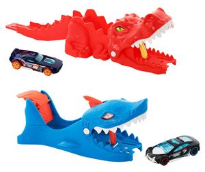 משגר כריש או דינוזאור עם מכונית