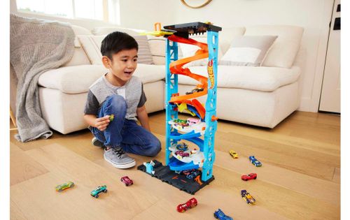 מגדל מסלולים במדרון 2 ב 1 לגובה או לרוחב עם מעלית