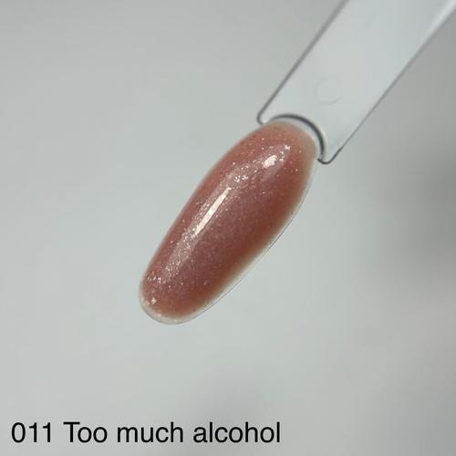בייס ראבר 011 מנצנצים - TO MACH ALCOHOL - בל | Bell