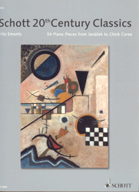 ספר תווים Schott 20th century classics