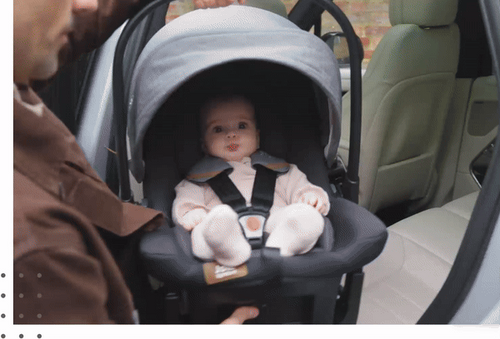 סלקל ספרינט Sprint עם חיבור איזופיקס אנטגרלי (ללא צורך בבסיס) בתקן R129 החדש - שחור ECLIPSE