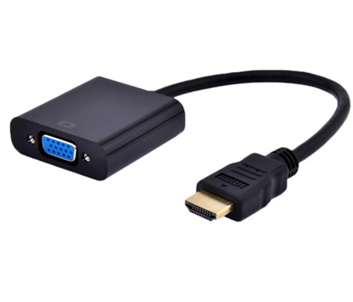מתאם HDMI זכר ל VGA נקבה + סאונד ARCNET