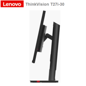 מסך 27 אינטש Lenovo ThinkVision T27i-30, רזולוציה Full HD, כיוון גובה