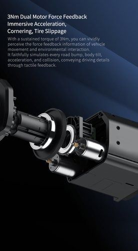 סט סימולאטור מירוצים PXN V99 PLAYSTATION 5 כולל מתאם PXN N5