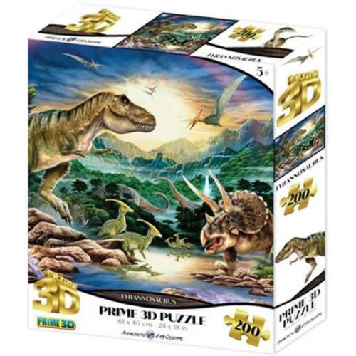 פאזל 3D טי-רקס 200 חלקים