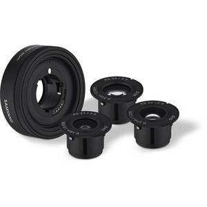 סט עדשות Samyang Remaster Slim AF Modular Lens Kit For Sony E