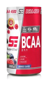 BCAA אבקה בטעם פירות יער 300 גרם | סופר אפקט