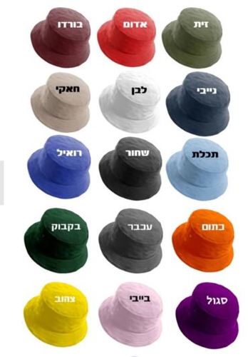 כובע טמבל חד צדדי