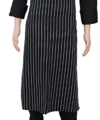 סינר צרפתי פסים/שחור