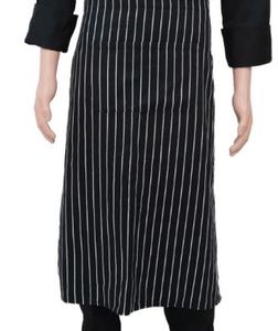 סינר צרפתי פסים/שחור