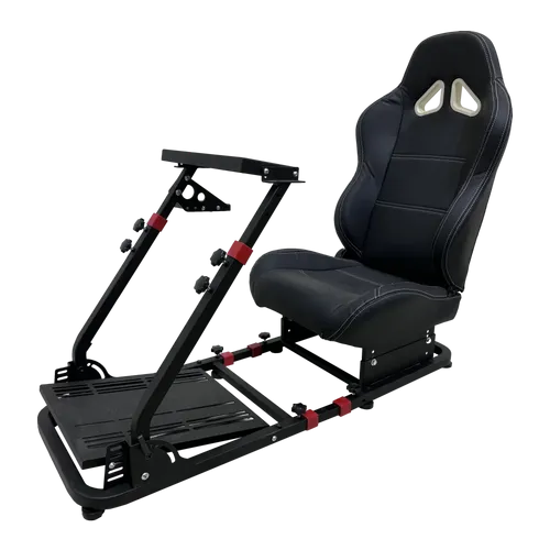 מושב מפואר לסימולטור מירוצים שחור Playgame SIMULATOR COCKPIT GY049