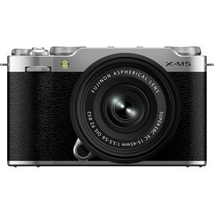 מצלמה FUJIFILM X-M5 kit XC 15-45mm (Silver)