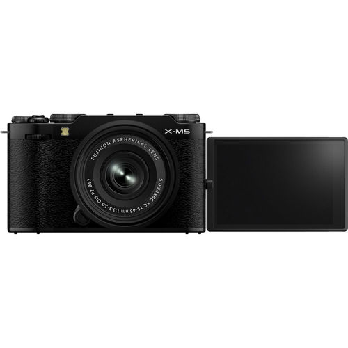 מצלמה FUJIFILM X-M5 kit XC 15-45mm (Black)