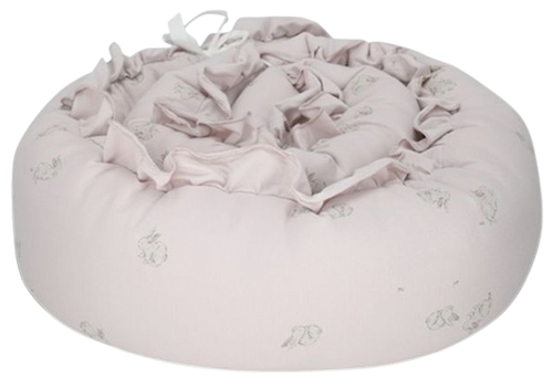 נחשוש - נחש בד ארוך 100% כותנה ג'רזי מקולקציית וינטג' - ורוד ארנבים