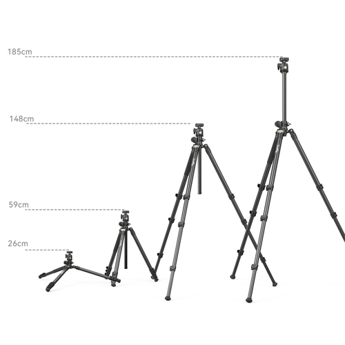 חצובה מקצועית SmallRig 4288 עם ראש כדורי