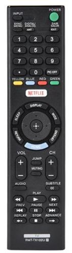שלט תואם אוניברסלי לטלוויזיה חכמה סוני SONY SMART TV X200