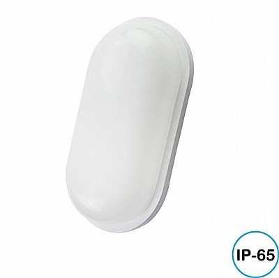גוף תאורה צמוד תקרה מוגן מים אליפסה 20W BULK מבית OMEGA  - יחידה 1 במלאי