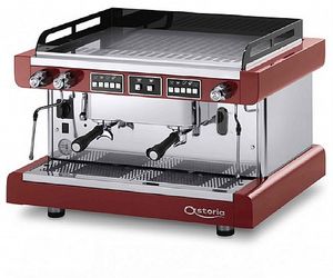 מכונת אספרסו מקצועית לעסקים ASTORIA Pratic Avant 2 GR- אדום