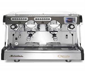 מכונת אספרסו מקצועית לבתי עסק ASTORIA Sabrina 2 GR (2 ראשים)- שחור