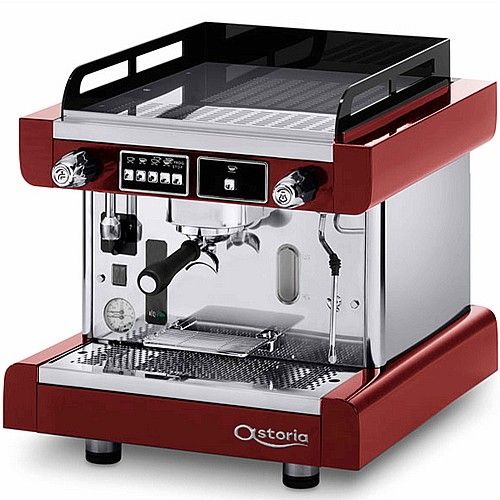 מכונת אספרסו מקצועית לעסקים ASTORIA Pratic Avant 1 GR- אדום
