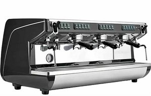 מכונת אספרסו מקצועית לבתי עסק Nuova Simonelli Appia Life (3 ראשים)- שחור