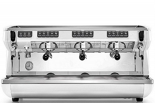 מכונת אספרסו מקצועית לבתי עסק Nuova Simonelli Appia Life (3 ראשים)- לבן