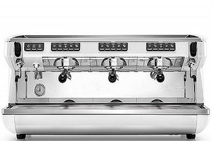 מכונת אספרסו מקצועית לבתי עסק Nuova Simonelli Appia Life (3 ראשים)- לבן