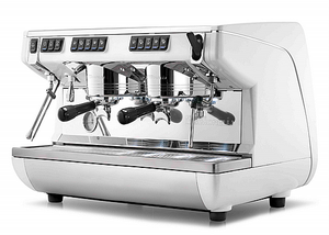 מכונת אספרסו מקצועית לבתי עסק Nuova Simonelli Apia Life (שני ראשים)- לבן
