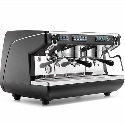 מכונת אספרסו מקצועית לבתי עסק Nuova Simonelli Apia Life (שני ראשים)- שחור