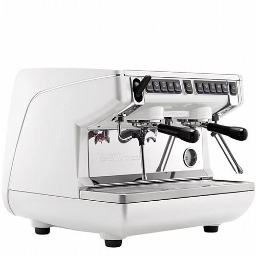מכונת אספרסו מקצועית לבתי עסק Nuova Simonelli Appia Life Compact (2 ראשים)- לבן