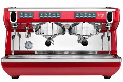 מכונת אספרסו מקצועית לבתי עסק Nuova Simonelli Apia Life (שני ראשים)- אדום