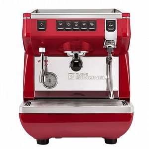 מכונת אספרסו מקצועית לבתי עסק Nuova Simonelli Appia Life ראש אחד- אדום