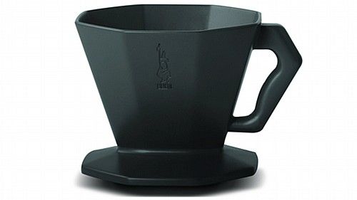 POUR OVER PLASTIC- 2 CUPS- BLACK