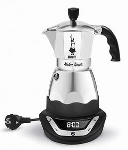 מקינטה חשמלית ביאלטי עם טיימר 6 כוסות -Bialetti Moka Timer