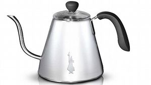 BIALETTI KETTLE STAINLESS STEEL - 1L (9 CUPS)