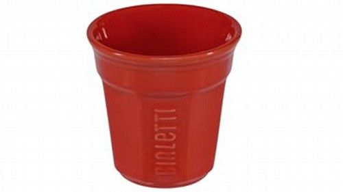 BIALETTI סט כוסות פורצלן - אדום (6 יח)