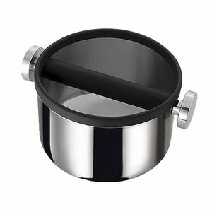 Knockbox פח ריקון מנירוסטה גדול 165 מ"מ- MOTTA