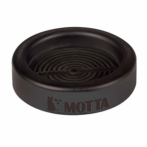 מעמד גומי MOTTA לדוחסן- שחור מעוגל