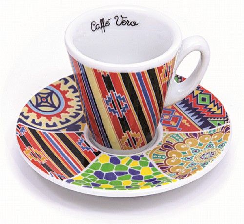 סט 6 כוסות אספרסו מעוצבות מבית CAFE VERO