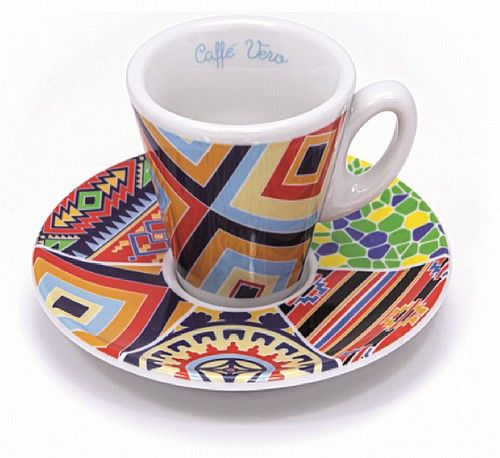 סט 6 כוסות אספרסו מעוצבות מבית CAFE VERO